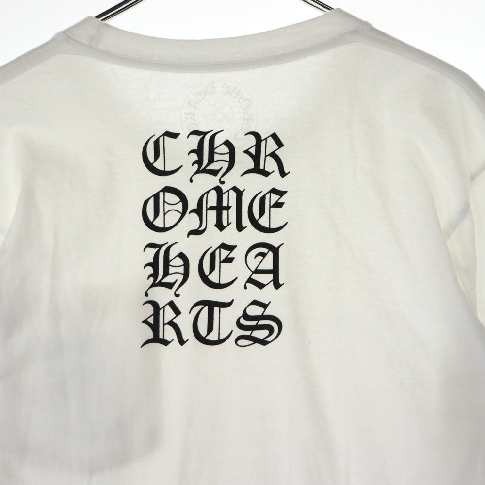 CHROME HEARTS(クロムハーツ) VERTICAL L/S バーティカル 長袖Tシャツ ロンT ブラック