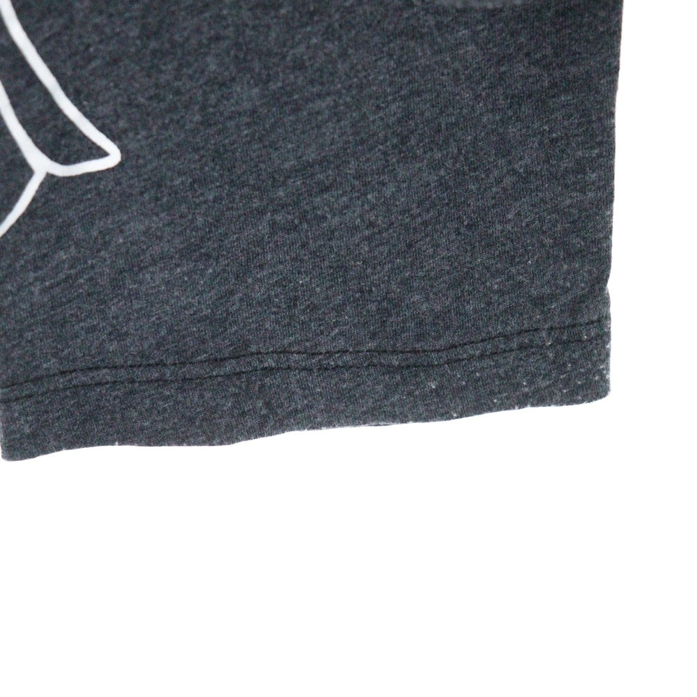 CHROME HEARTS(クロムハーツ) CUFF CROSS L/S カフクロス 長袖Tシャツ ロンT グレー/ホワイト