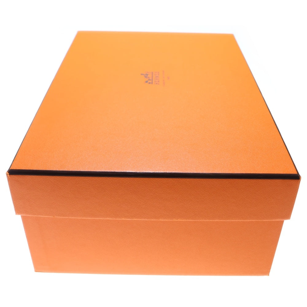 HERMES(エルメス) クイック Hロゴ レザー ローカットスニーカー ブラック レディース