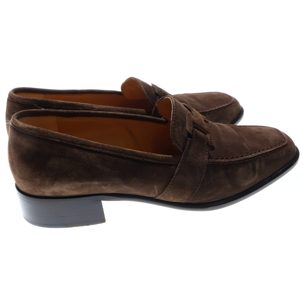 HERMES(エルメス) コンスタンス スエード ローファー ブラウン レディース