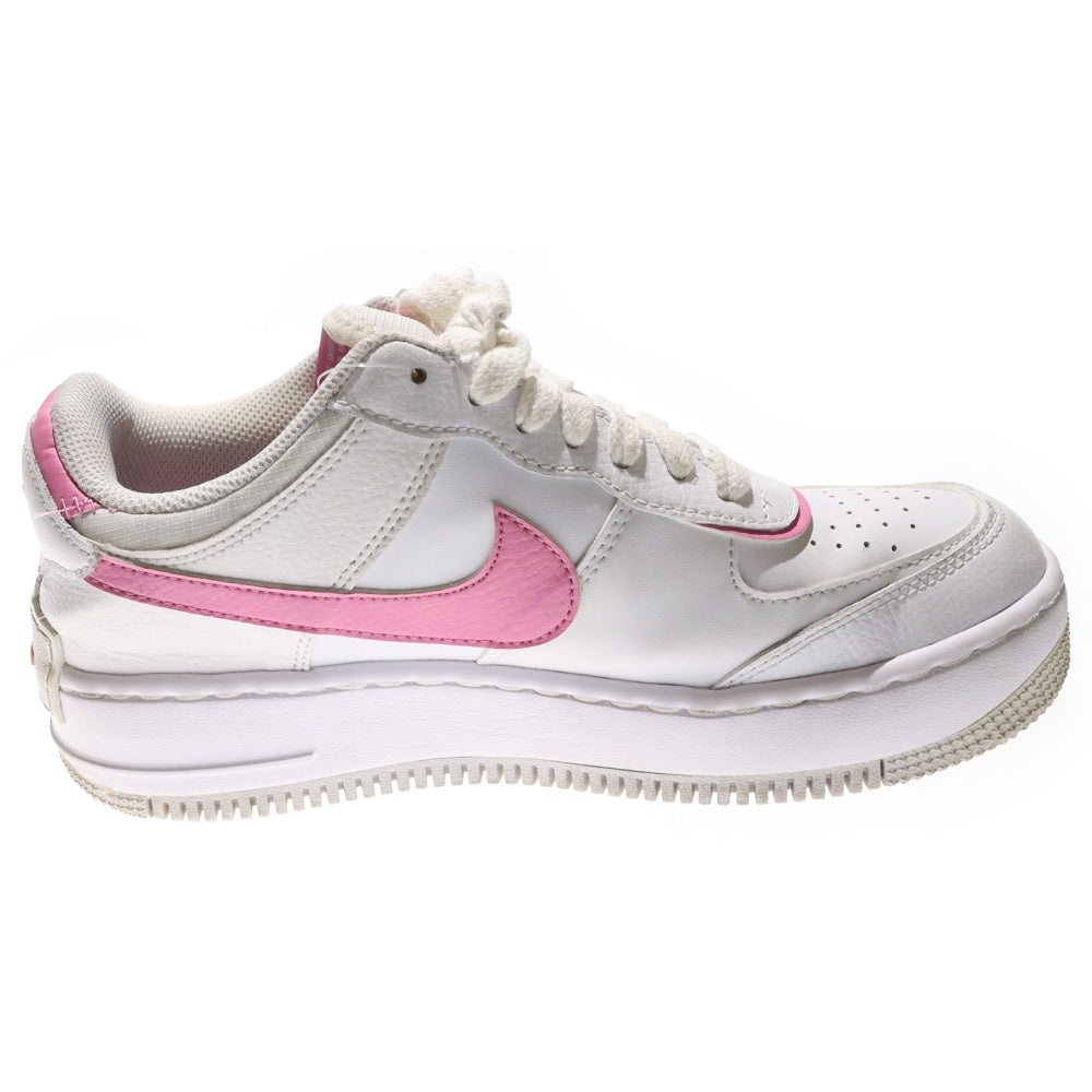 NIKE(ナイキ) WMNS AIR FORCE1 SHADOW CI0919-102 ウィメンズ エアフォース1 ローカットスニーカー ホワイト/ピンク US7.5/24.5cm