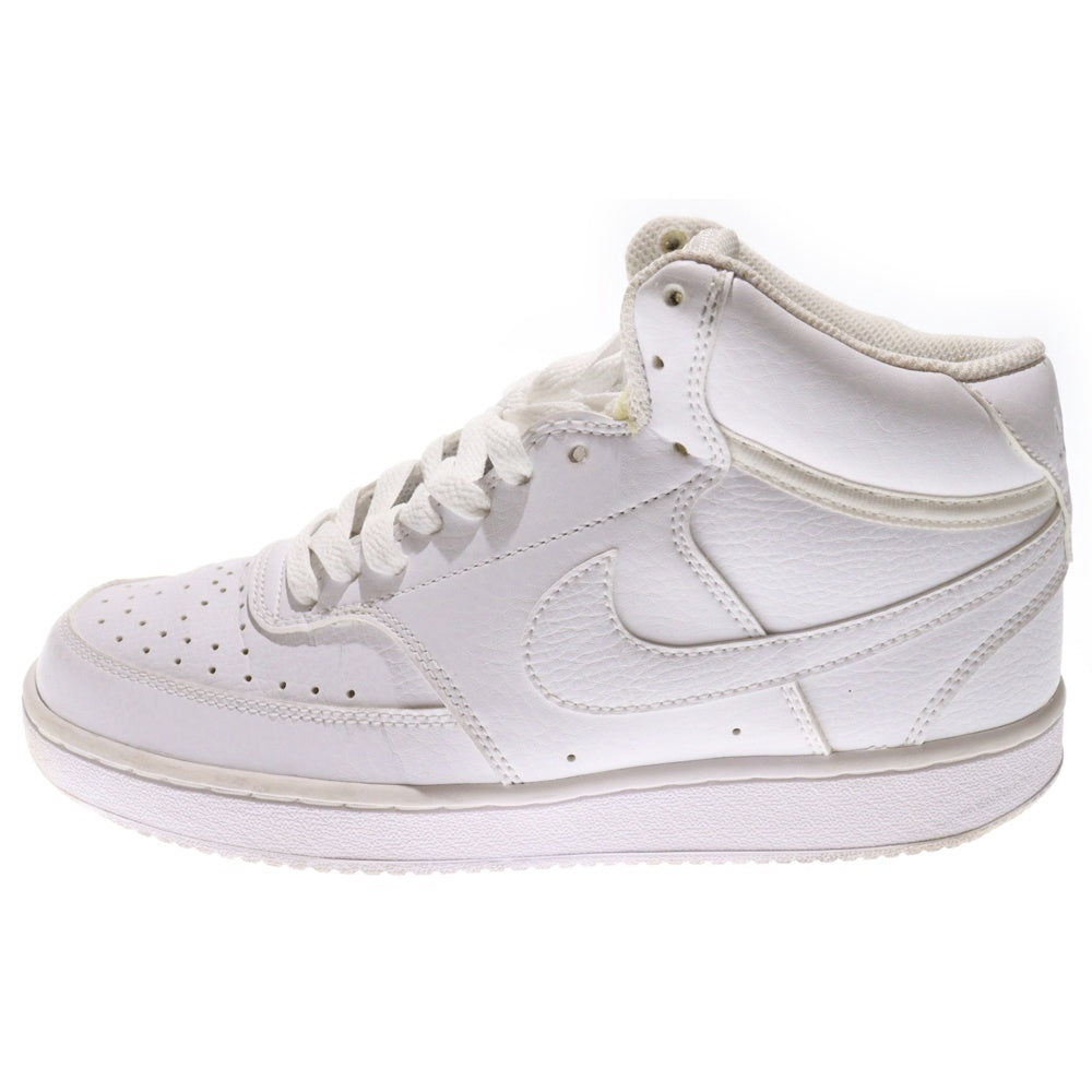 NIKE(ナイキ) COURT VISION MID CD5437-100 コートビジョン ミッドカットスニーカー ホワイト レディース US7.5/24.5cm