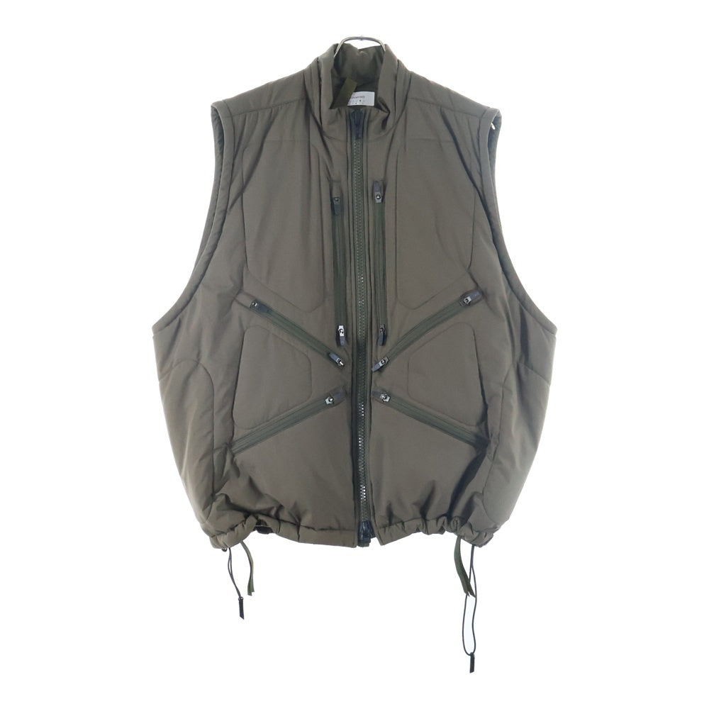 ACRONYM(アクロニウム) 22AW GORE-TEX INFINIUM WINDSTOPPER PRIMALOFT MODULAR LINER VEST モデュラー ダウンベスト ゴアテックス カーキ