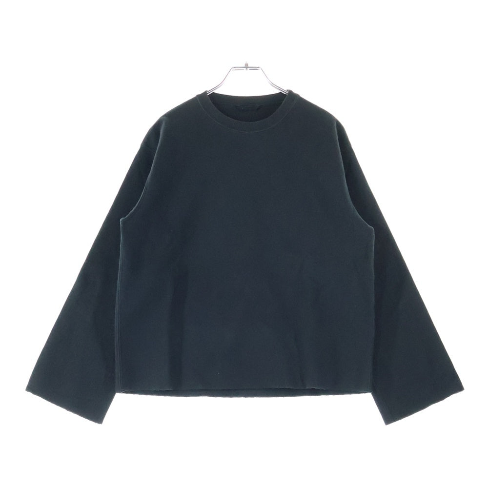 AURALEE(オーラリー) super milled sweat cut off A8AP05SM カットオフ 長袖Tシャツ カットソー ブラック レディース