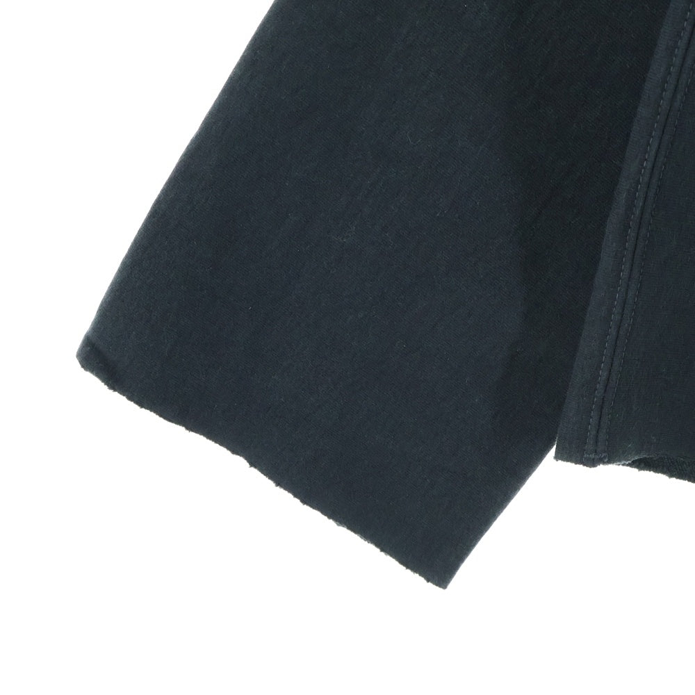 AURALEE(オーラリー) super milled sweat cut off A8AP05SM カットオフ 長袖Tシャツ カットソー ブラック レディース