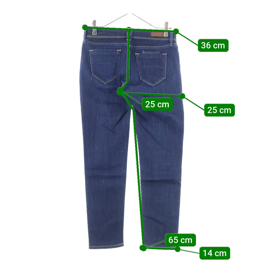 YANUK(ヤヌーク) スキニー デニムパンツ インディゴ 57173132 レディース