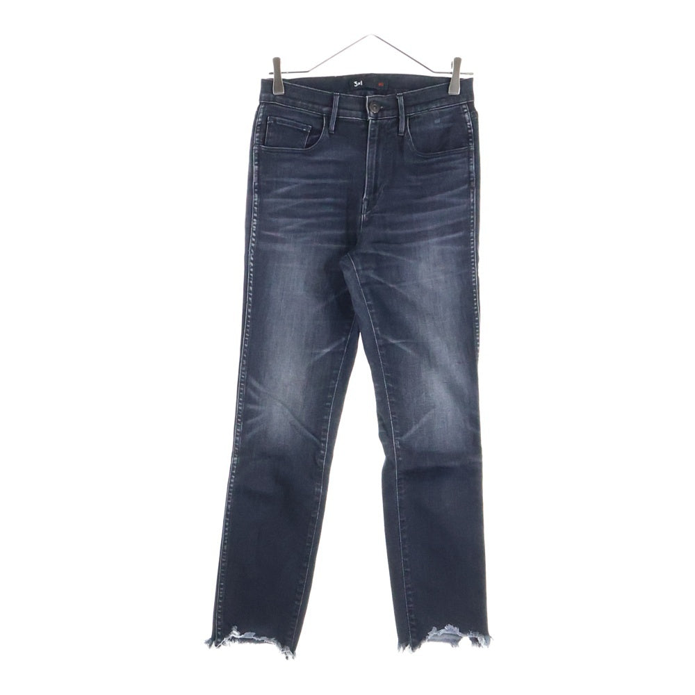 3×1(スリーバイワン) スキニー デニムパンツ ブラック W3SAC0921 レディース