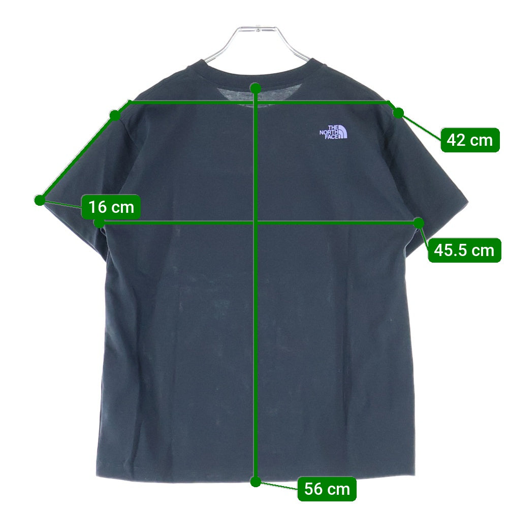 THE NORTH FACE(ザノースフェイス) アウトドアプリント 半袖Tシャツ ブラック NTW32155 レディース