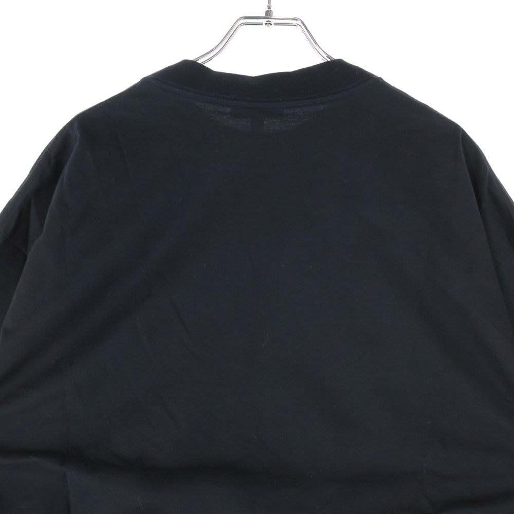 HYKE(ハイク) クルーネック 長袖Tシャツ カットソー ブラック 191-12231-011 レディース