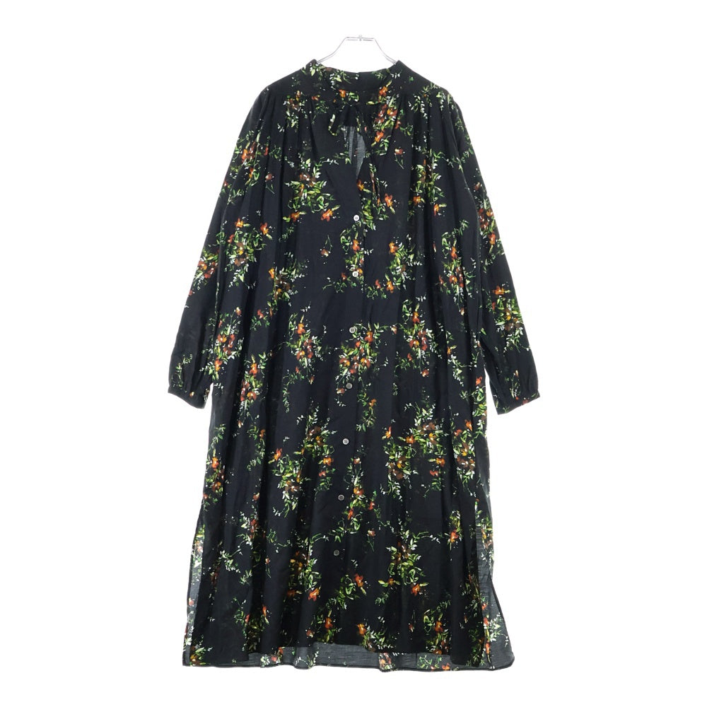 SACRA(サクラ) 花柄 ワンピース ドレス ブラック 118200031 レディース