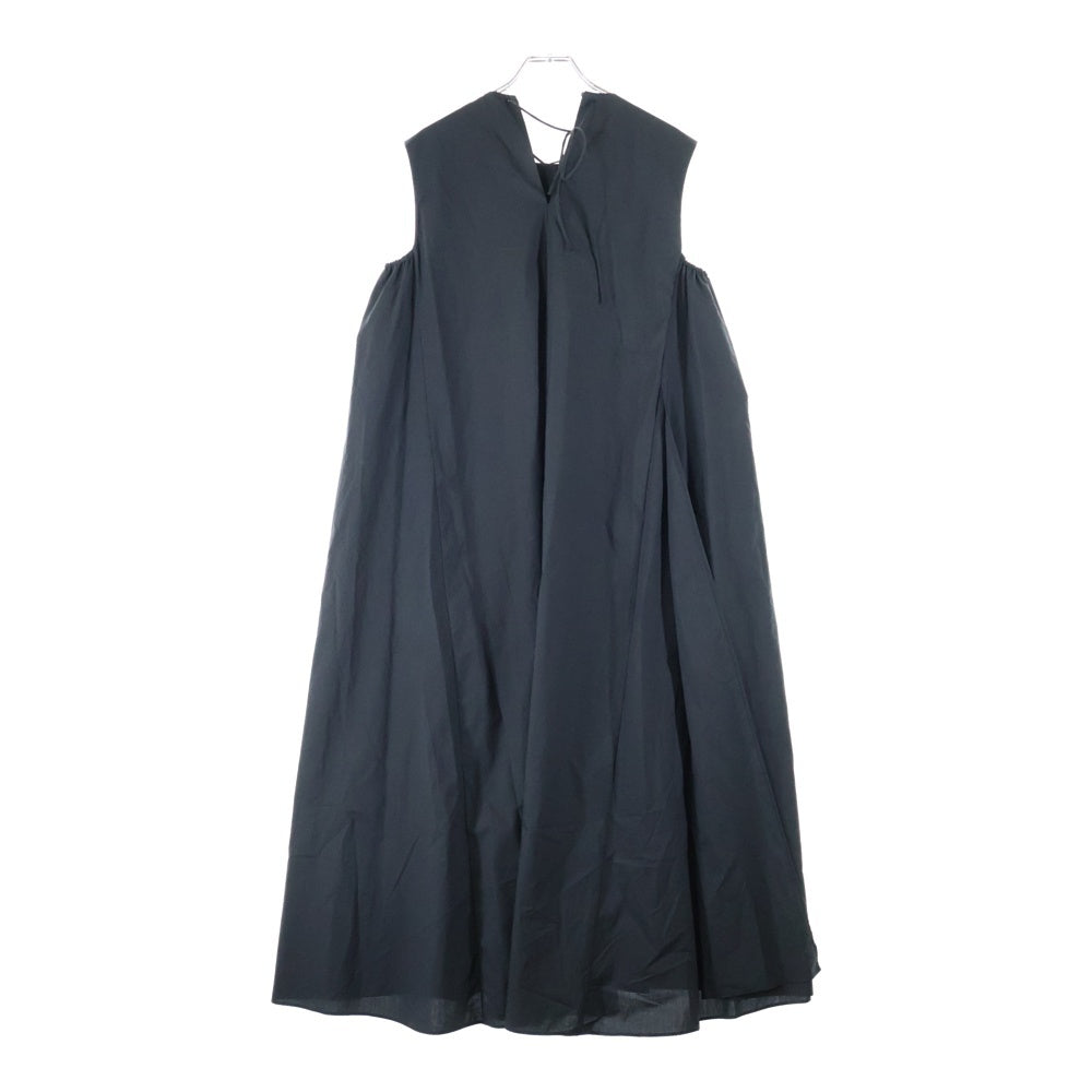 MACPHEE(マカフィ) ノースリーブ ワンピース ブラック レディース 11-06-92-06342