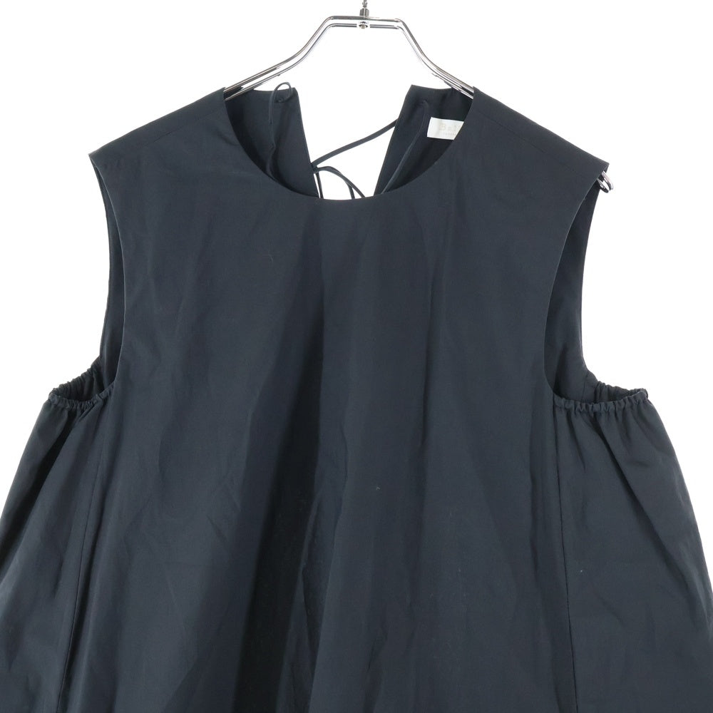 MACPHEE(マカフィ) ノースリーブ ワンピース ブラック レディース 11-06-92-06342