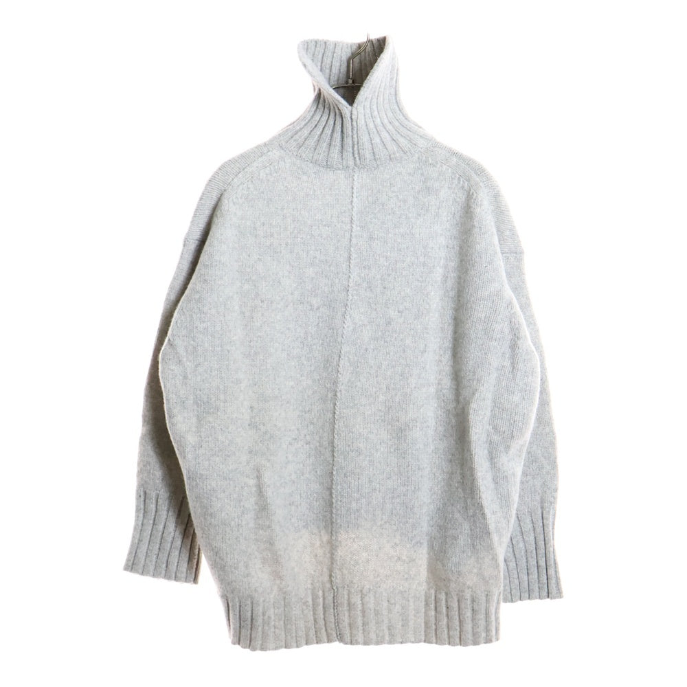 MACPHEE(マカフィ) 18AW ハイネック ニット セーター グレー レディース 12-02-85-02631
