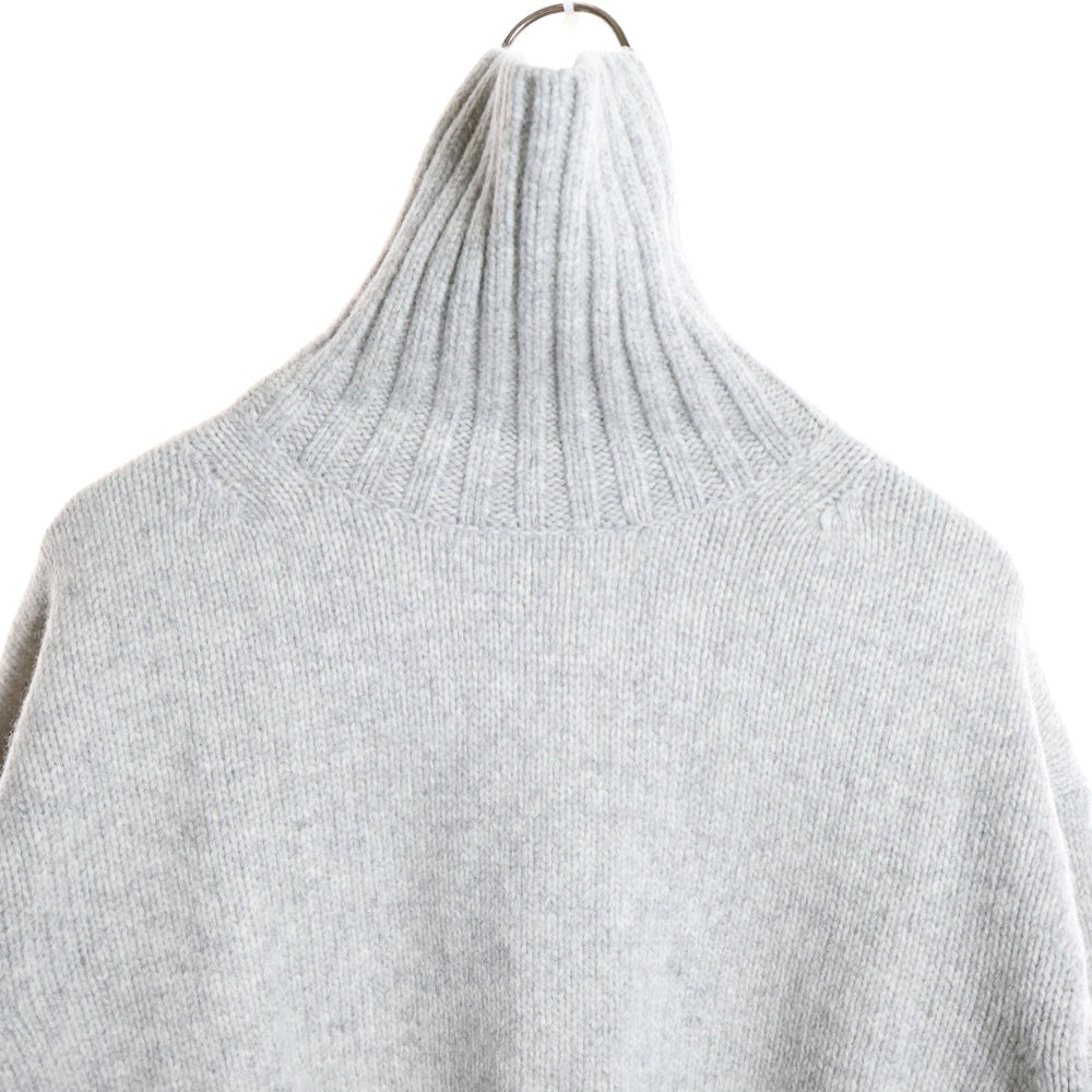 MACPHEE(マカフィ) 18AW ハイネック ニット セーター グレー レディース 12-02-85-02631