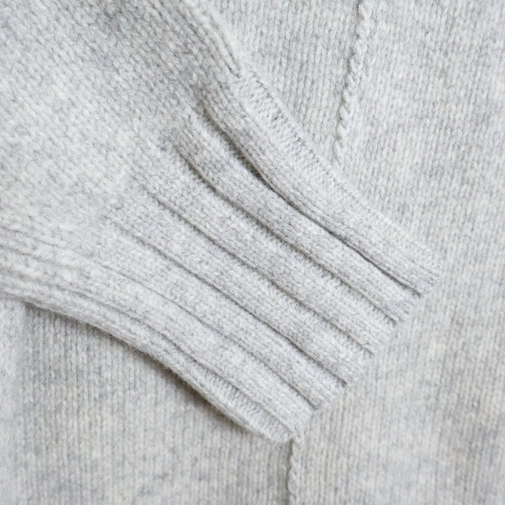 MACPHEE(マカフィ) 18AW ハイネック ニット セーター グレー レディース 12-02-85-02631