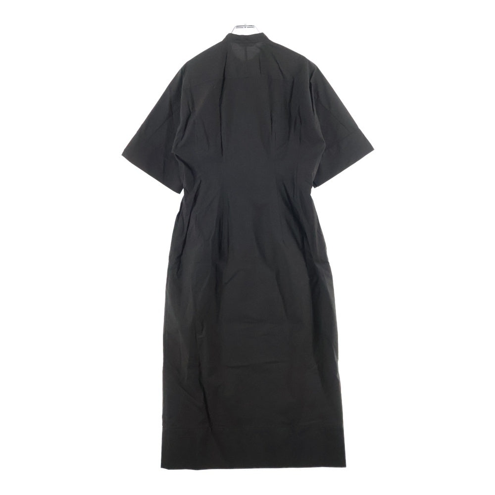 AURALEE(オーラリー) スタンドカラー シャツワンピース ブラウン レディース A21SD03NC