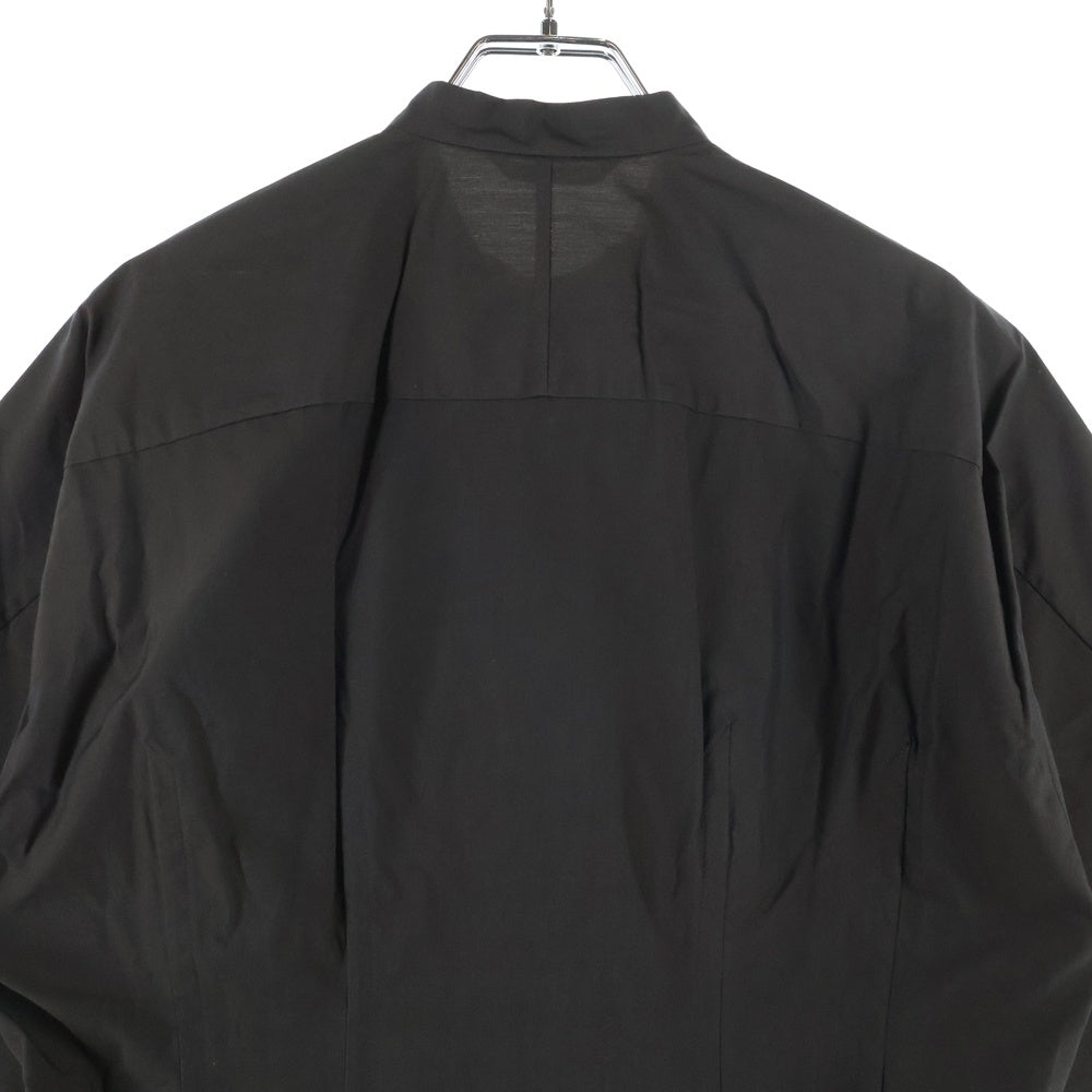 AURALEE(オーラリー) スタンドカラー シャツワンピース ブラウン レディース A21SD03NC