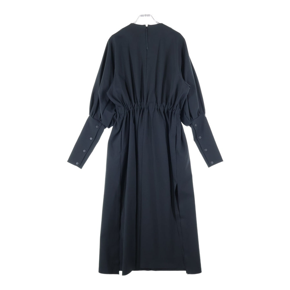 HYKE(ハイク) 21AW バルーンスリーブドレス ワンピース ブラック レディース 212-16118