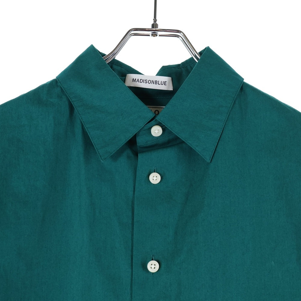 MADISONBLUE(マディソンブルー) 刺繍 シャツワンピース グリーン レディース MADISONBLUE