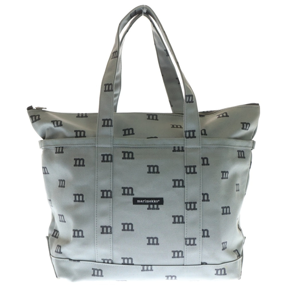 marimekko(マリメッコ) キャンバス トートバッグ グレー
