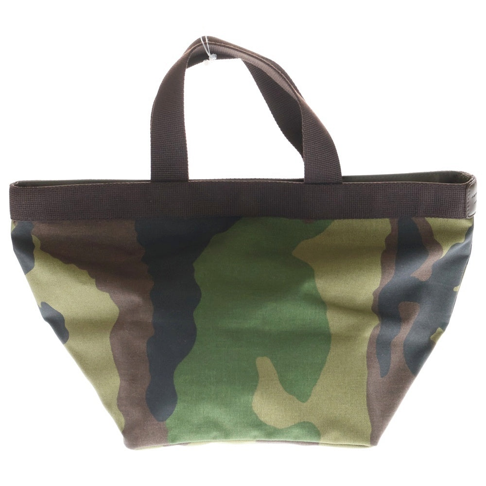 herve chapelier(エルベシャプリエ) キャンバス 舟型 ミニ トートバッグ ハンドバッグ マルチ