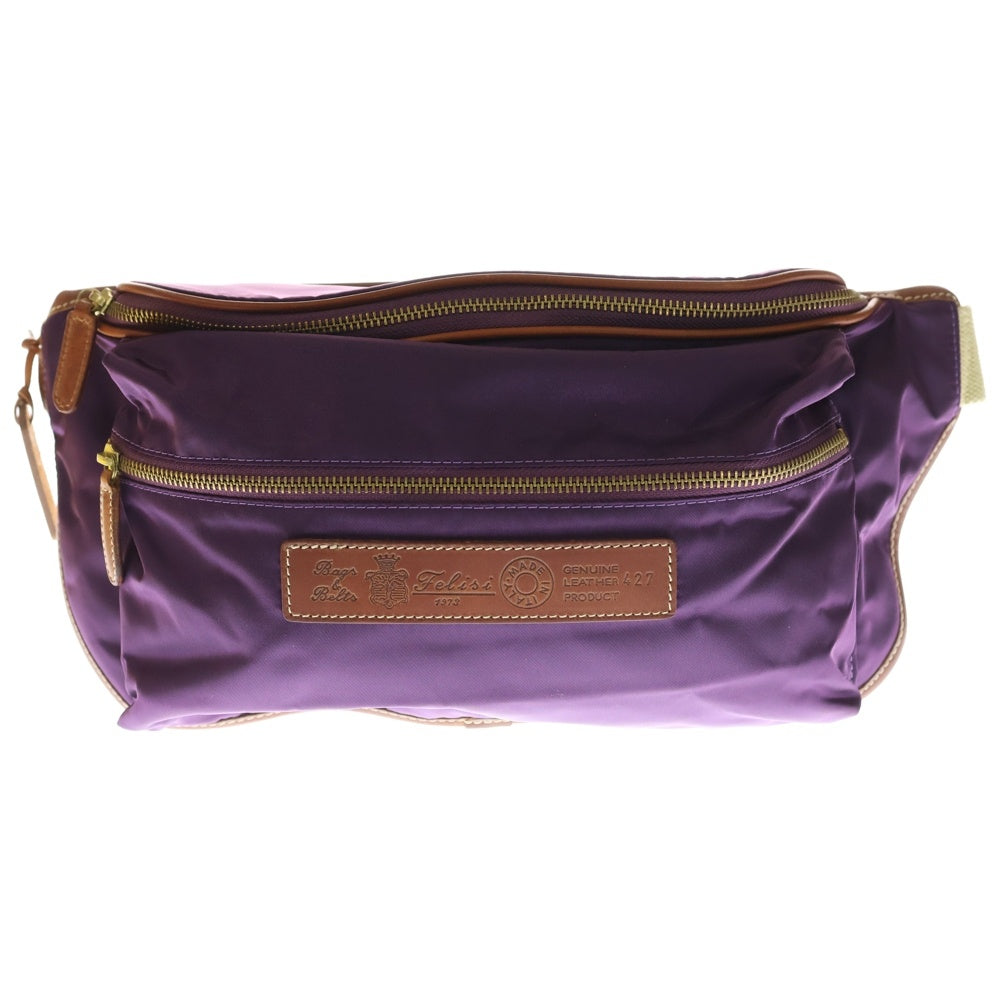 Felisi(フェリージ) ナイロン ボディバッグ パープル