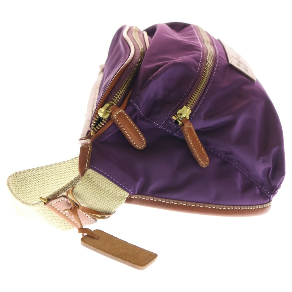 Felisi(フェリージ) ナイロン ボディバッグ パープル