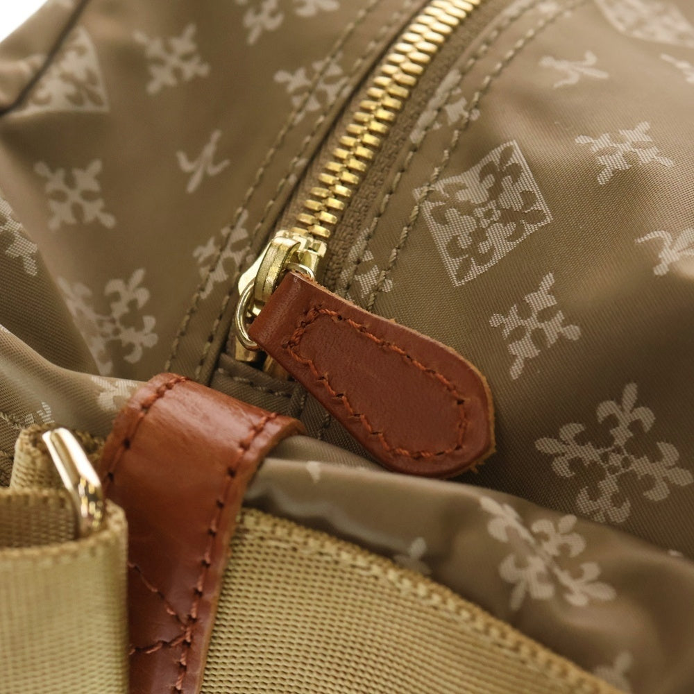 russet(ラシット) 総柄 ナイロン ショルダーバッグ ベージュ