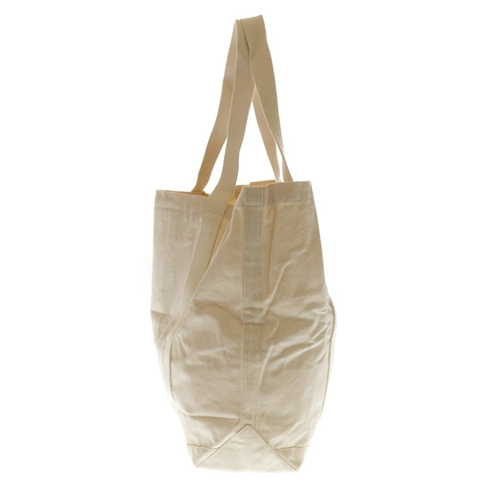 MAISON KITSUNE(メゾンキツネ) プリント キャンバス トートバッグ ベージュ