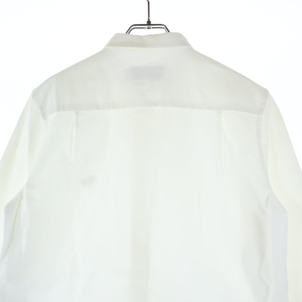 MAISON KITSUNE(メゾンキツネ) ワッペン 長袖シャツ ホワイト レディース KMH-0800-A