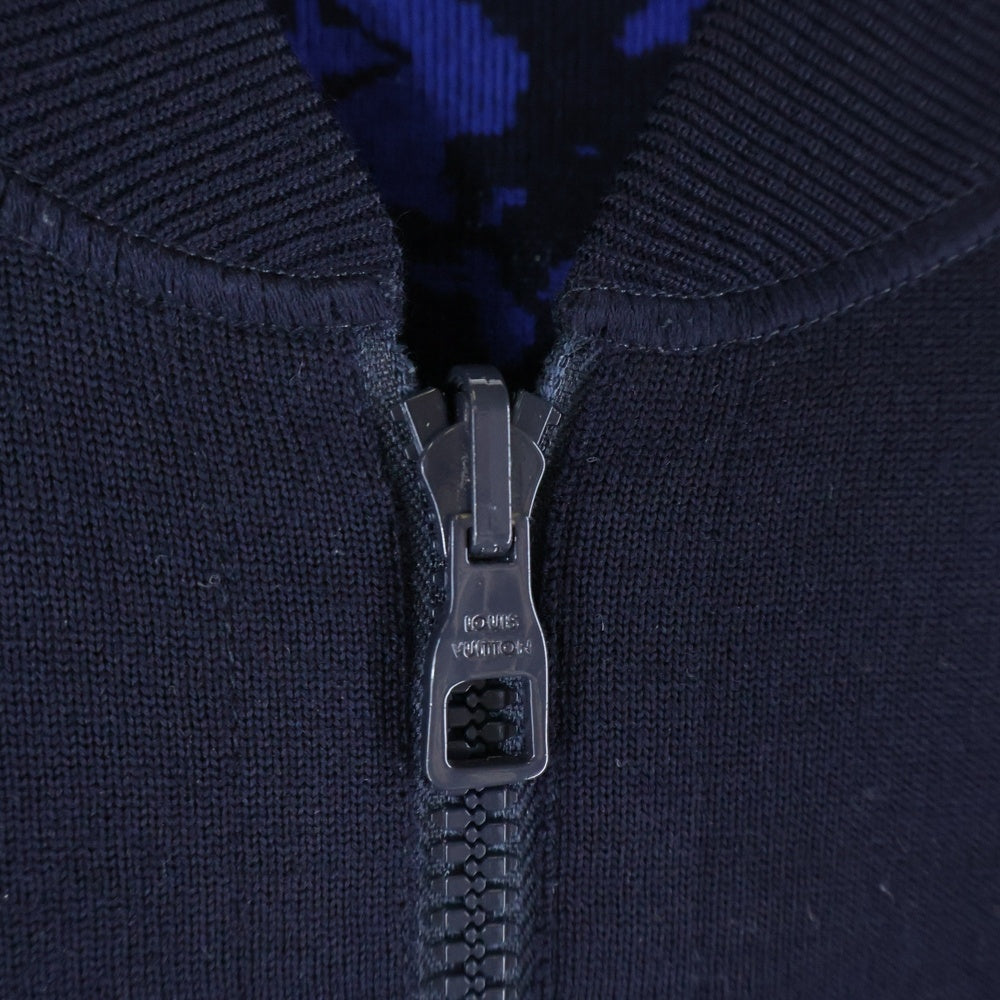LOUIS VUITTON(ルイヴィトン) 20SS モノグラムリバーシブルブルゾン ネイビー/ブルー RM201M TBZ HIN06W