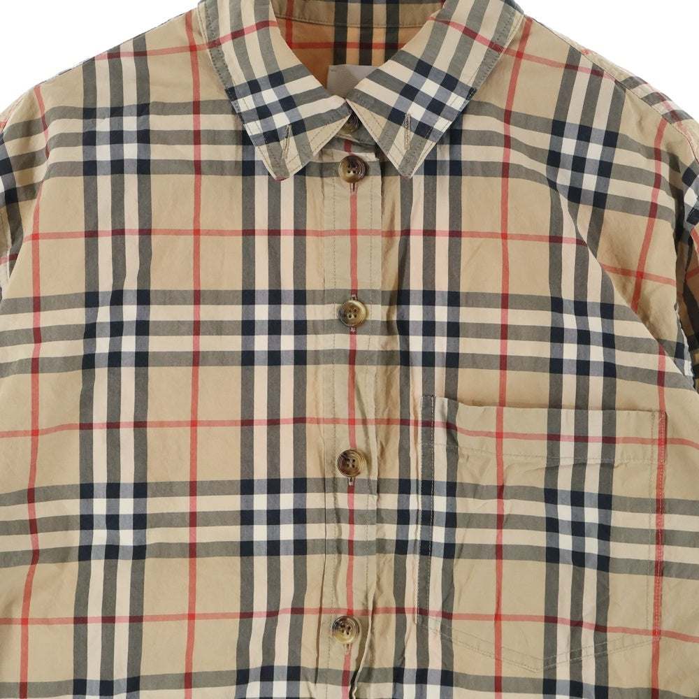 BURBERRY(バーバリー) 20AW ヴィンテージノバ チェックシャツ ボタンダウン ベージュ 8022797