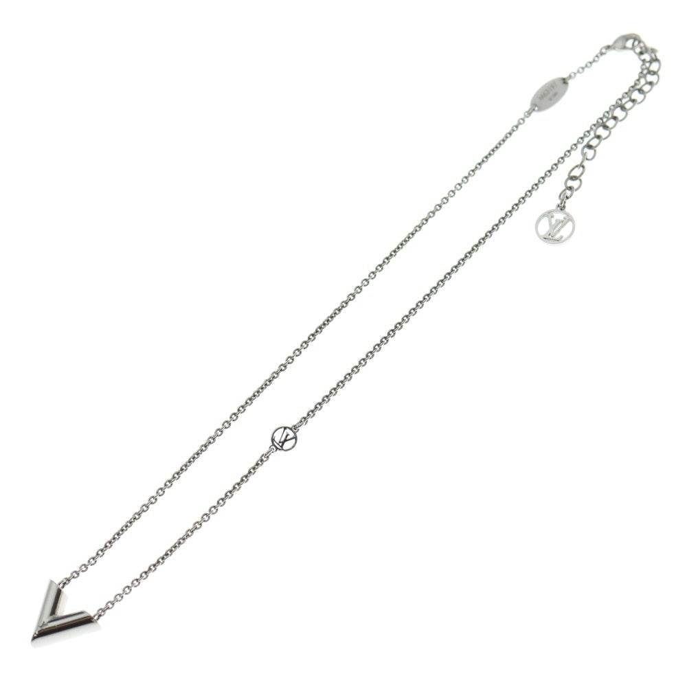 LOUIS VUITTON(ルイヴィトン) エッセンシャルV ネックレス ペンダント チェーン シルバー M63197