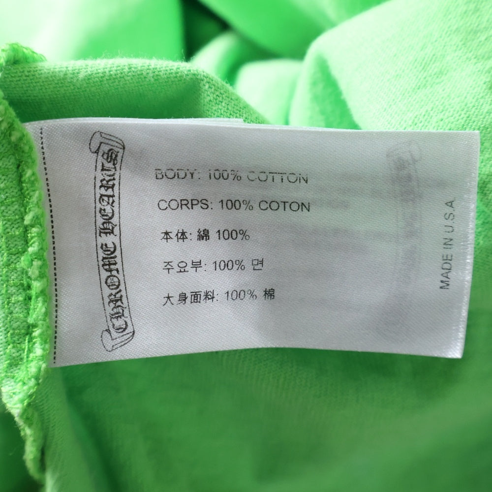 CHROME HEARTS(クロムハーツ) ×MATTY BOY PPO SEXRCD Tee マッティボーイ セックスレコード 半袖Tシャツ カットソー グリーン