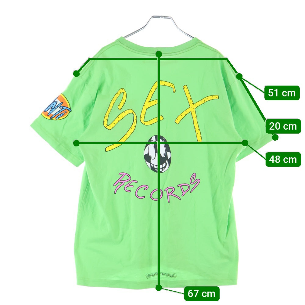 クロムハーツ マッティボーイ 半袖Tシャツ グリーン XL CHROME HEARTS(クロムハーツ) ×MATTY BOY PPO SEXRCD Tee マッティ