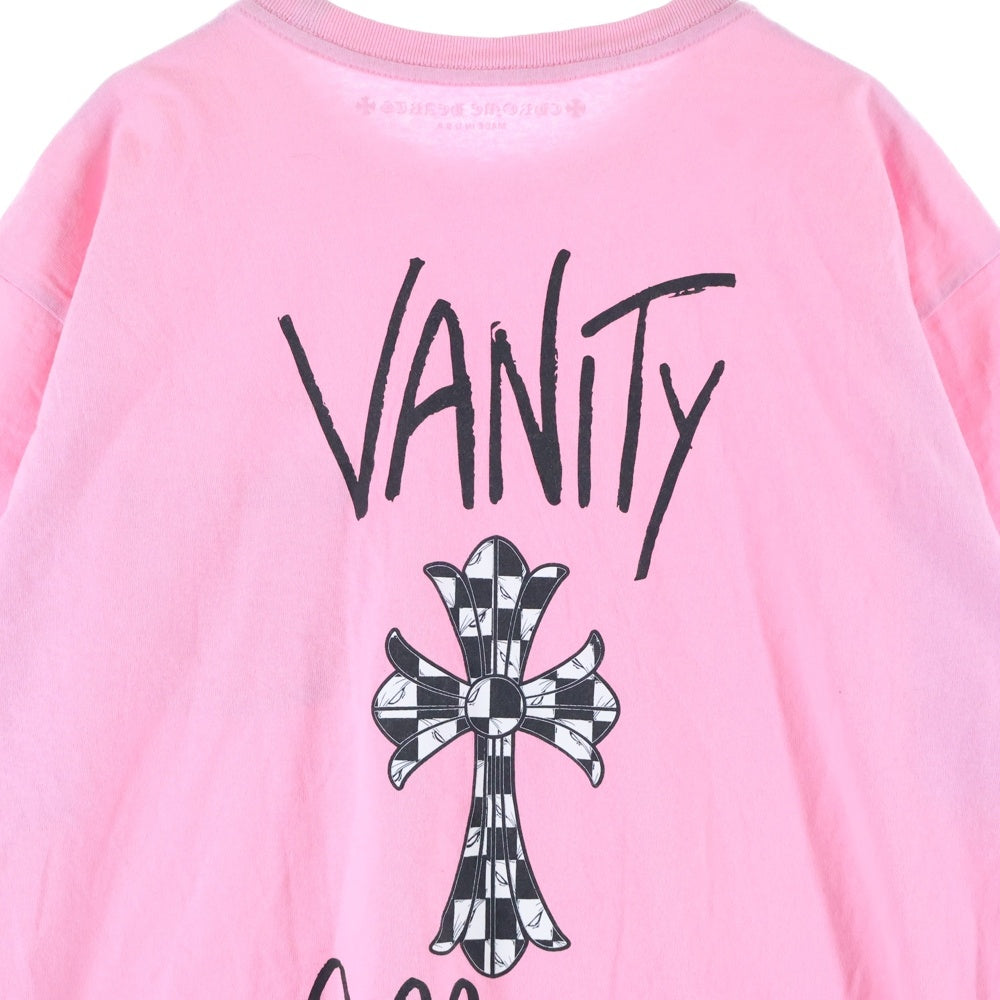 CHROME HEARTS(クロムハーツ) ×MATTY BOY Vanity Affair Tee マッティボーイ バニティー アフェア 半袖Tシャツ カットソー ピンク
