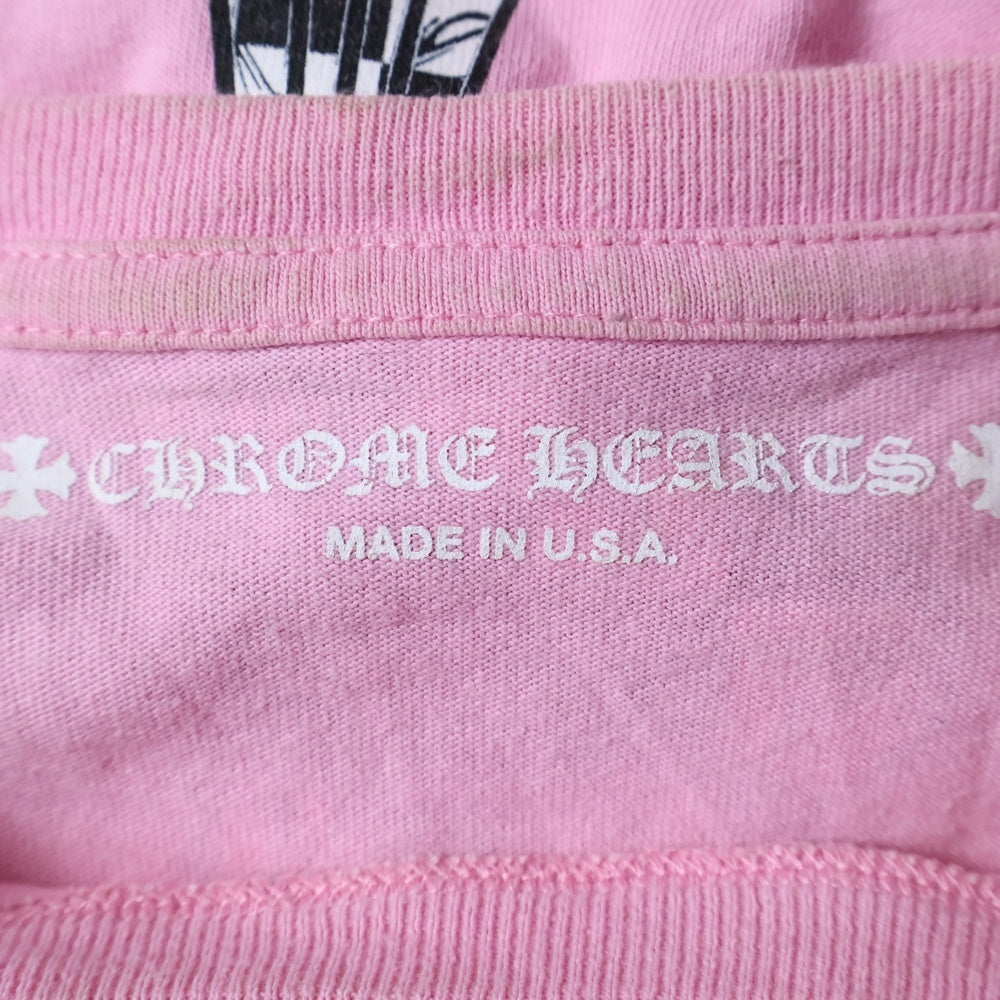 CHROME HEARTS(クロムハーツ) ×MATTY BOY Vanity Affair Tee マッティボーイ バニティー アフェア 半袖Tシャツ カットソー ピンク