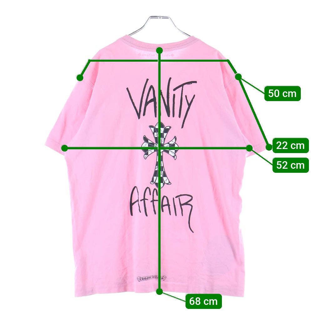 CHROME HEARTS(クロムハーツ) ×MATTY BOY Vanity Affair Tee マッティボーイ バニティー アフェア 半袖Tシャツ カットソー ピンク