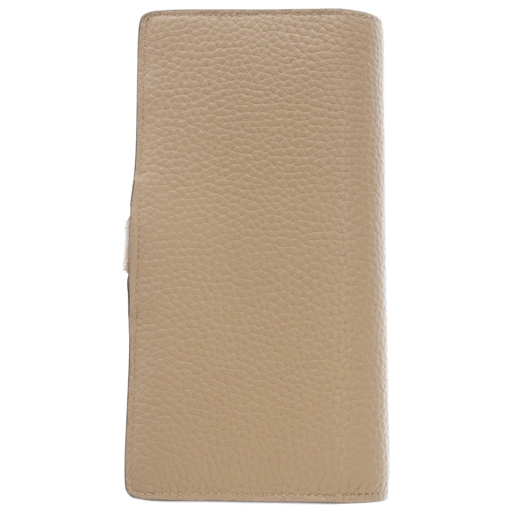 LOUIS VUITTON(ルイヴィトン) LV ヴェルティカル ウォレット レザー 二つ折り 長財布 ベージュ M81367 RFID