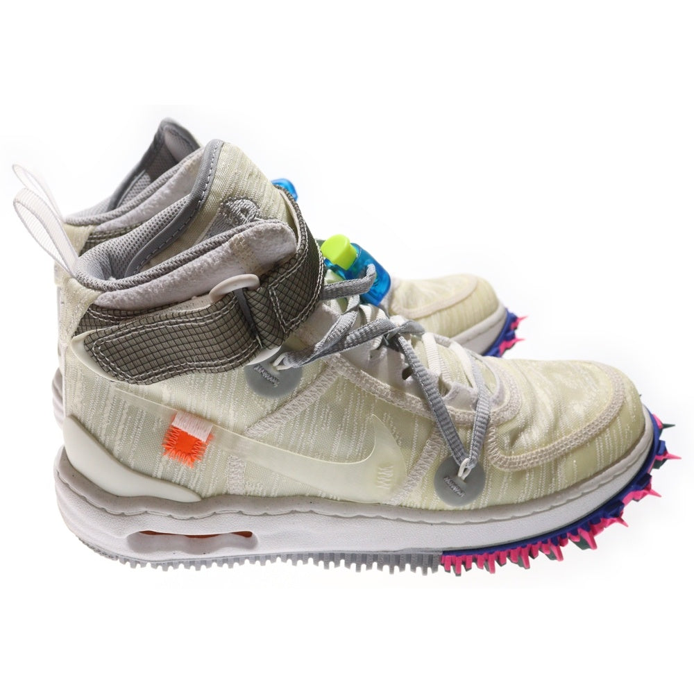 NIKE(ナイキ) ×OFF-WHITE AIR FORCE 1 MID SP DO6290-100 オフホワイト エアフォース1 ミッドカットスニーカー ホワイト レディース US6/24.0cm