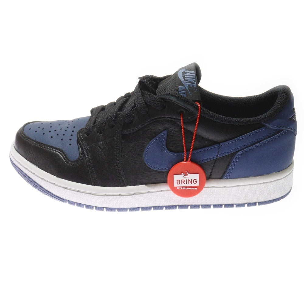 NIKE(ナイキ) AIR JORDAN 1 LOW OG CZ0790-041 エアージョーダン1 ローカットスニーカー ネイビー レディース US6/24.0cm
