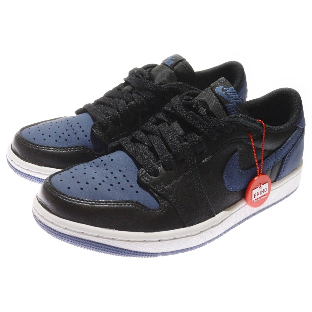 NIKE(ナイキ) AIR JORDAN 1 LOW OG CZ0790-041 エアージョーダン1 ローカットスニーカー ネイビー レディース US6/24.0cm