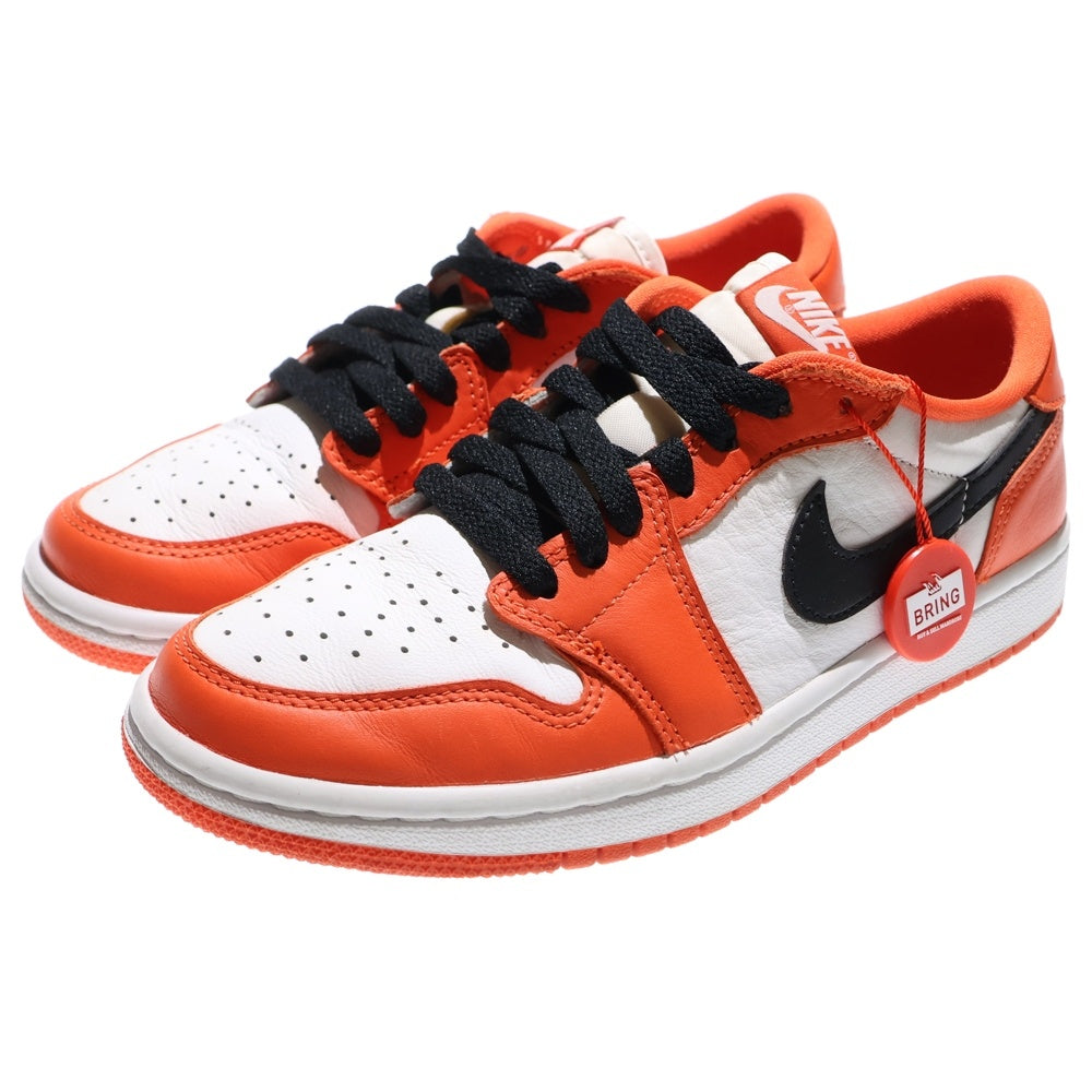 NIKE(ナイキ) WMNS AIR JORDAN 1 LOW OG CZ0775-801 ウィメンズ エアージョーダン1 ローカットスニーカー オレンジ レディース US7/24.0cm