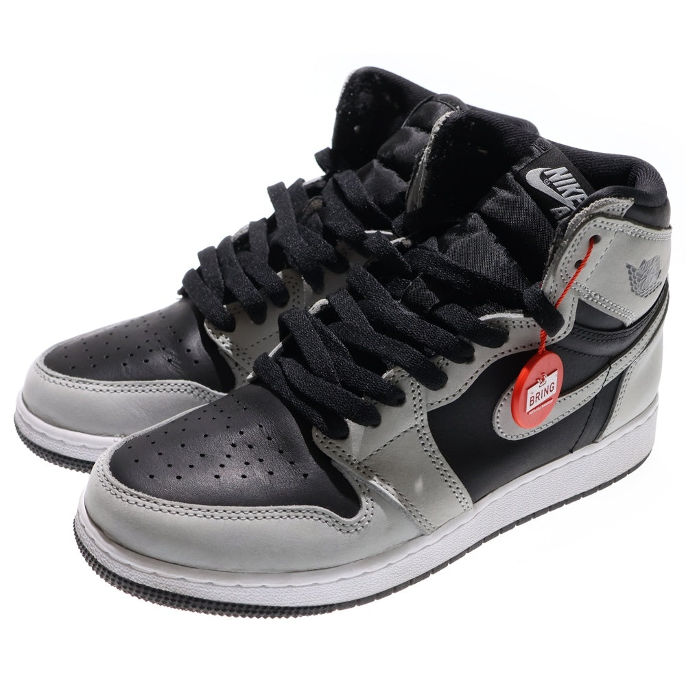 NIKE(ナイキ) AIR JORDAN 1 RETRO HIGH OG GS Shadow 2.0 575441-035 エアジョーダン1 シャドウ ハイカットスニーカー グレー レディース US6Y/24.0cm