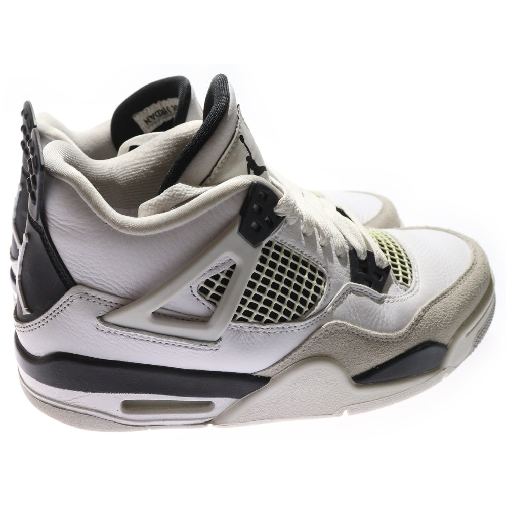 NIKE(ナイキ) AIR JORDAN 4 RETRO GS 408452-111 エアジョーダン4 ハイカットスニーカー ホワイト レディース US6Y/24.0cm