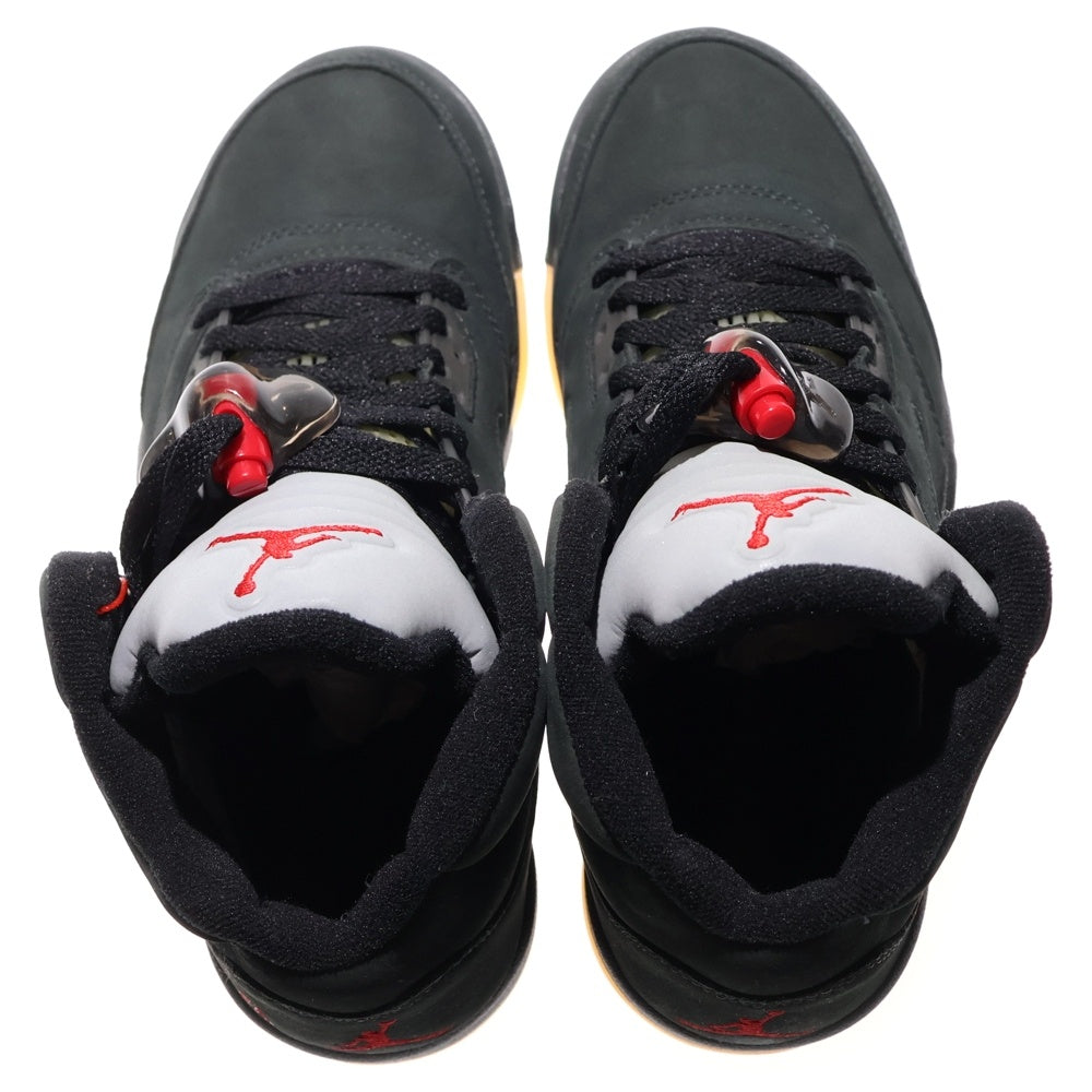 NIKE(ナイキ) WMNS AIR JORDAN 5 RETRO GTX DR0092-001 ウィメンズ エアジョーダン5 ゴアテックス ハイカットスニーカー ブラック レディース US7.5/24.5cm