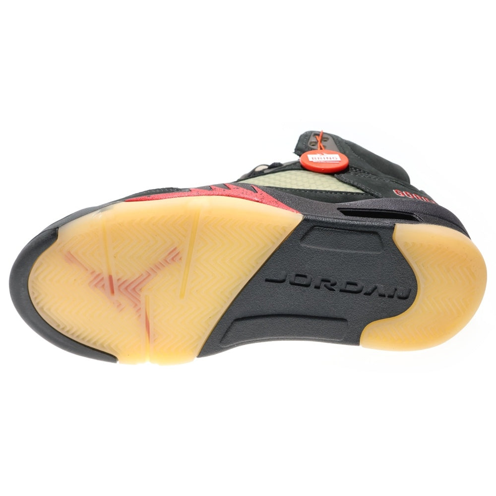 NIKE(ナイキ) WMNS AIR JORDAN 5 RETRO GTX DR0092-001 ウィメンズ エアジョーダン5 ゴアテックス ハイカットスニーカー ブラック レディース US7.5/24.5cm