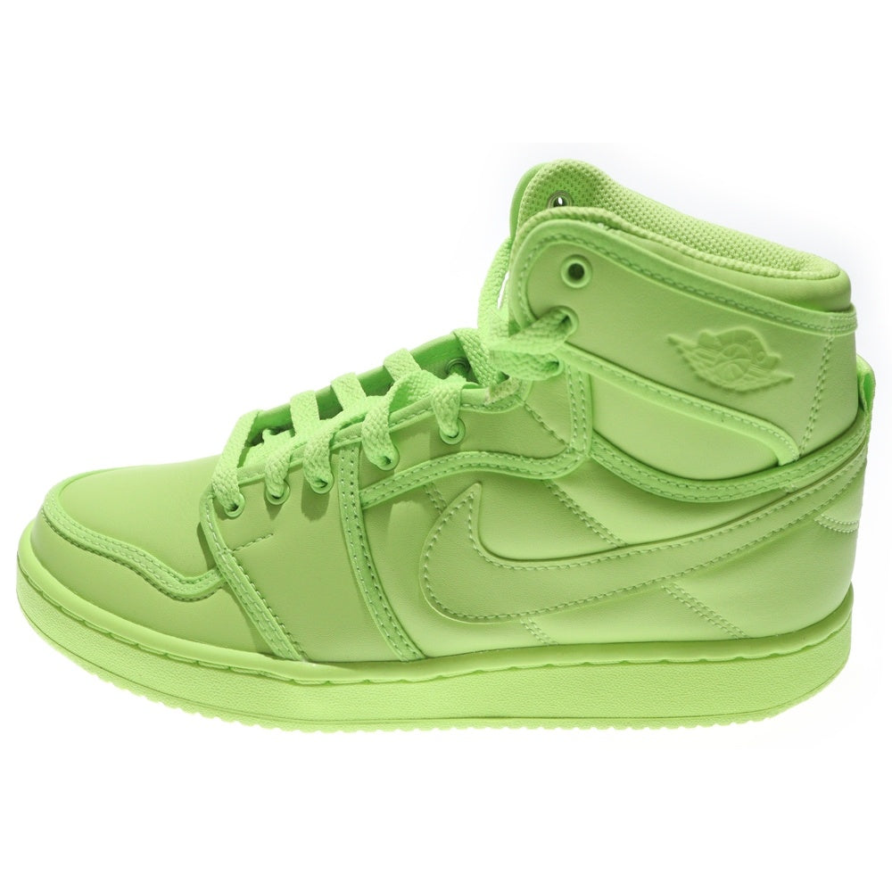 NIKE(ナイキ) ×BILLIE EILISH WMNS AJKO 1 SP VOLT DN2857-330 ビリーアイリッシュ ウィメンズ エアジョーダン1 ボルト ハイカットスニーカー レディース US7/24.0cm