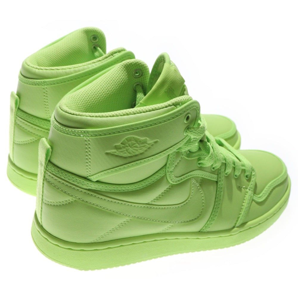 NIKE(ナイキ) ×BILLIE EILISH WMNS AJKO 1 SP VOLT DN2857-330 ビリーアイリッシュ ウィメンズ エアジョーダン1 ボルト ハイカットスニーカー レディース US7/24.0cm