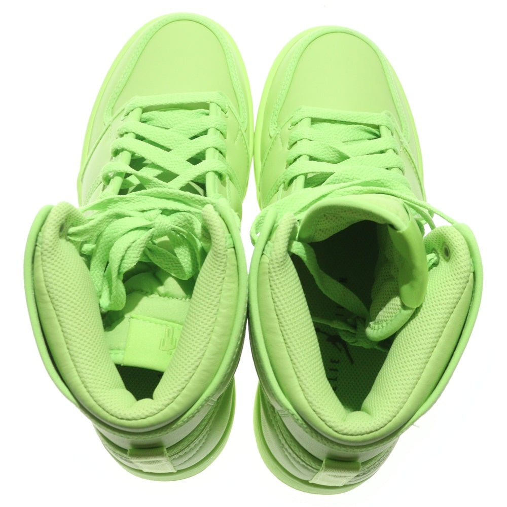 NIKE(ナイキ) ×BILLIE EILISH WMNS AJKO 1 SP VOLT DN2857-330 ビリーアイリッシュ ウィメンズ エアジョーダン1 ボルト ハイカットスニーカー レディース US7/24.0cm